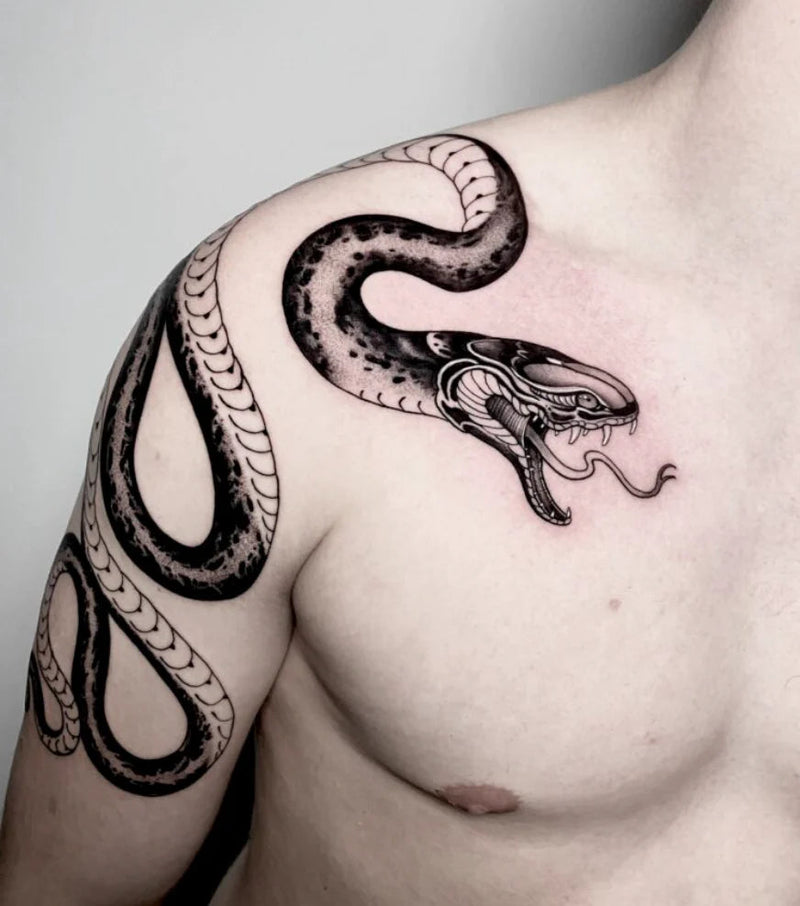 Snake Tattoos: What Do They Really Mean? - Sorry Mom