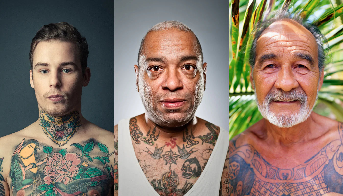 Tattoo Aging: Old Tattoos Looking Good in Your 60's - Sorry Mom